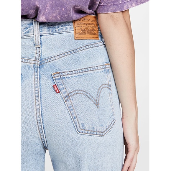 Levi's Ribcage Straight Ankle Jeans - Picture 11 of 16